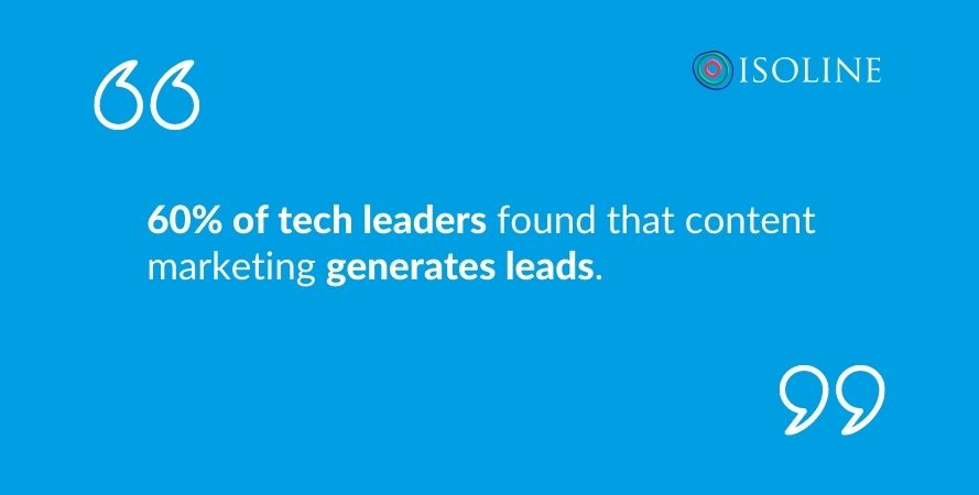 tech leader marketing stats